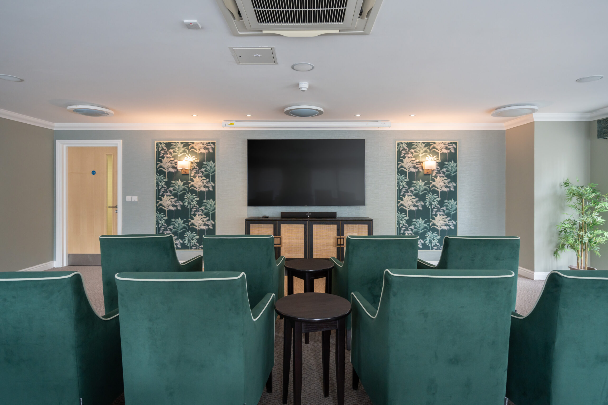 Hastings Court Care Home Cinema Room