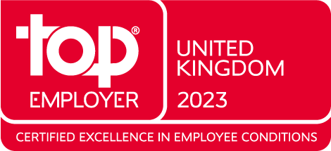 Badge of Top Employer in the UK 2023