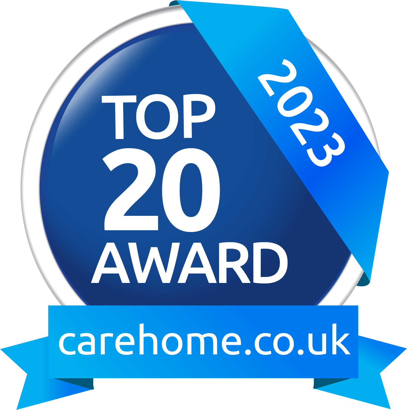 Elsyng House was awarded a Top 20 Care Home Award 2023 from CareHome.co.uk